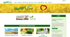 Desktop Screenshot of bioagricert.org